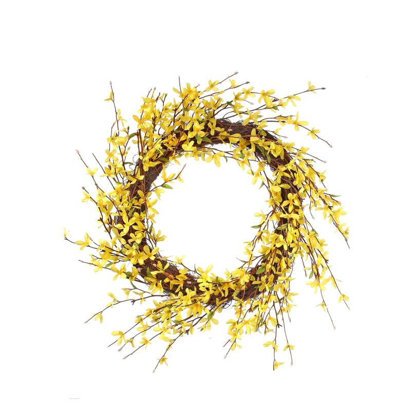 Forthysia/ Twig Wreath 22"