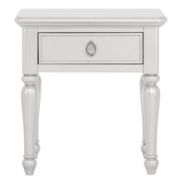 slide 2 of 2, Evolur Signature Glam Night Stand
