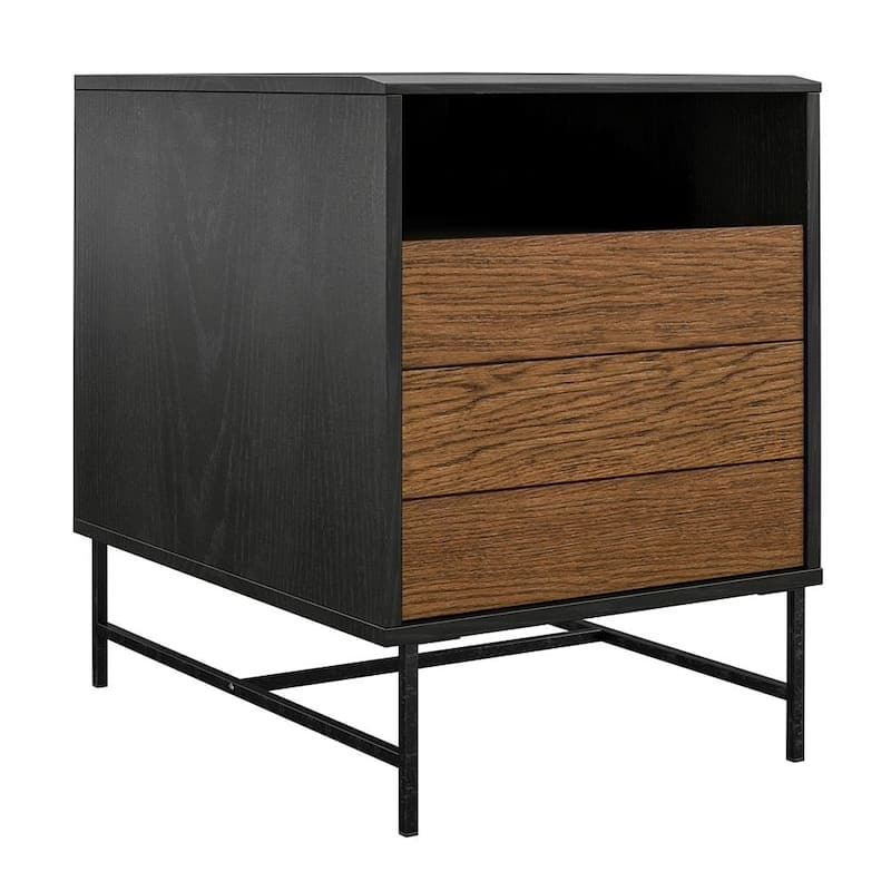 Avenue Greene Hixson End Table - Black - Veneer