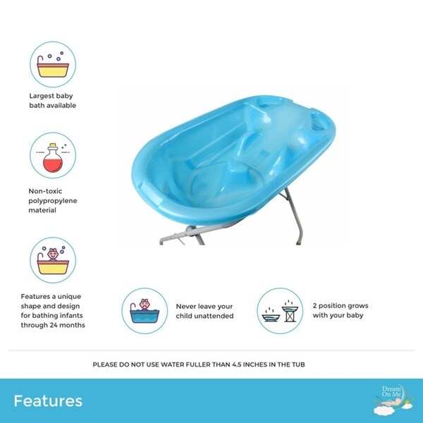 dream on me baby bathtub