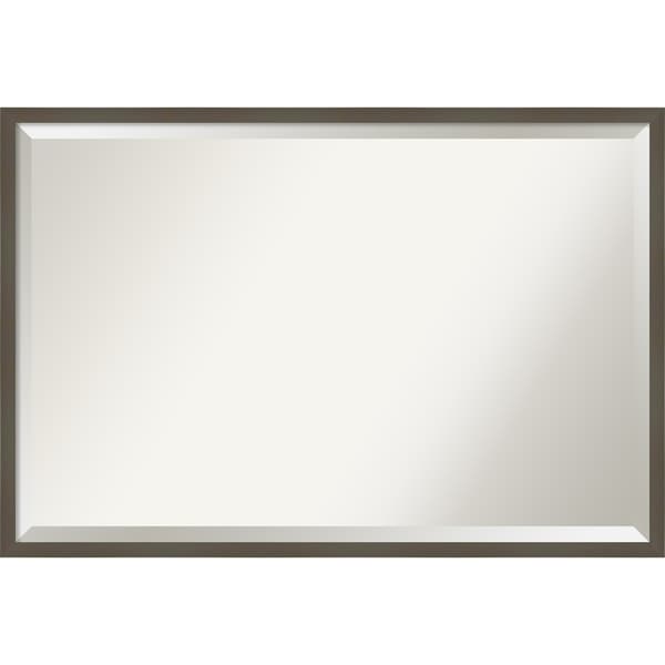 Svelte Wood Framed Wall Mirror