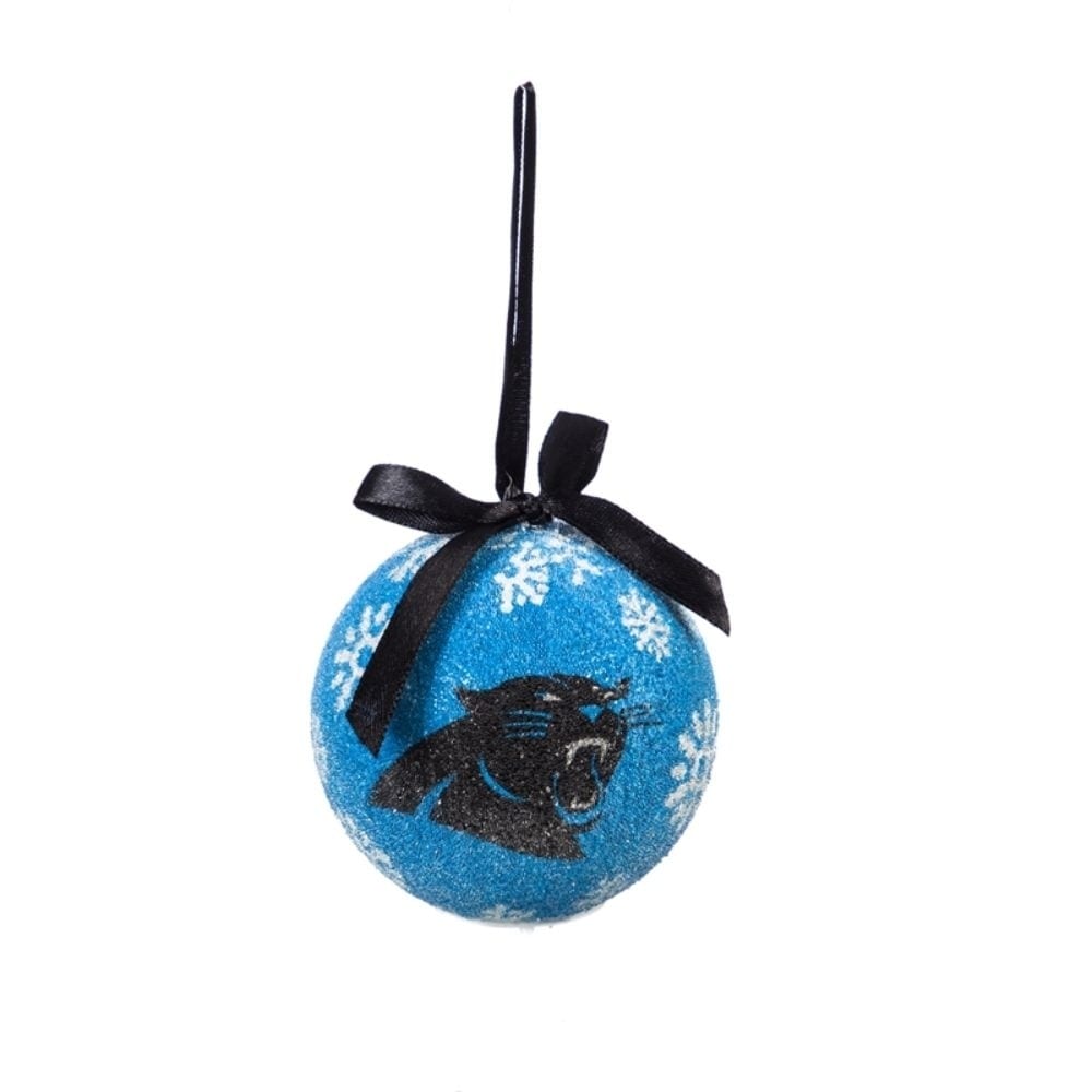 Carolina Panthers NFL LED Shatterproof Ball Ornament