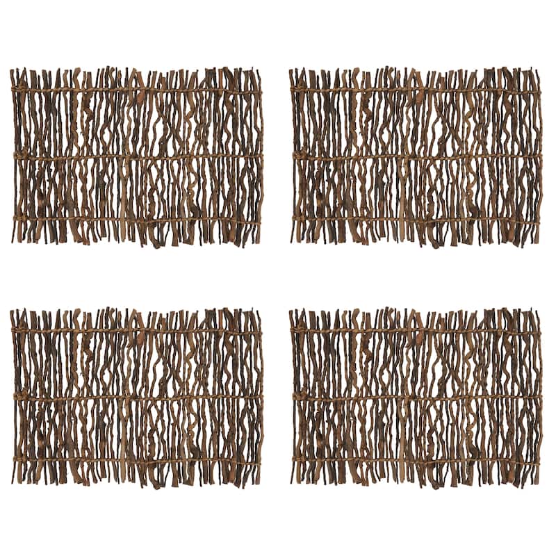 Coconut Twig Placemats (Set of 4)