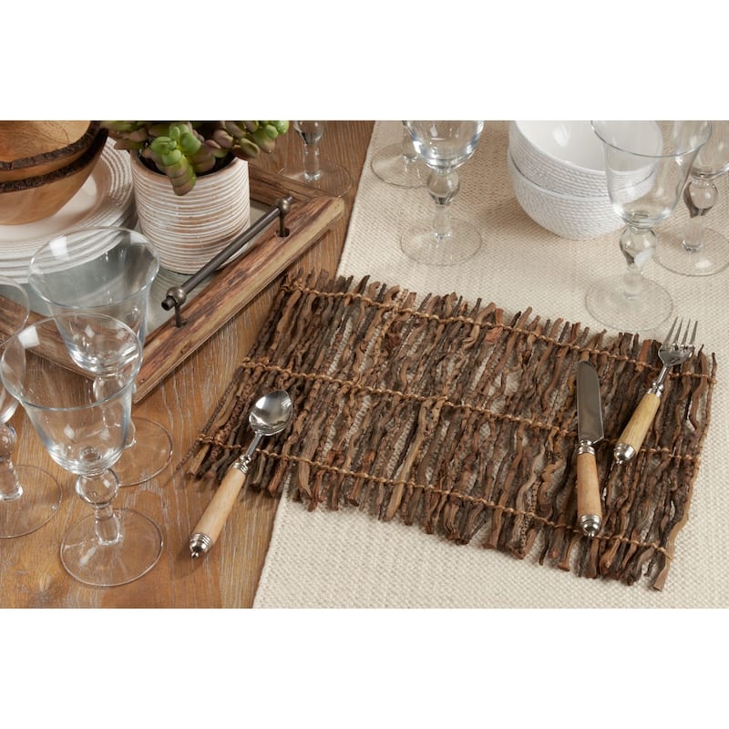 Coconut Twig Placemats (Set of 4)