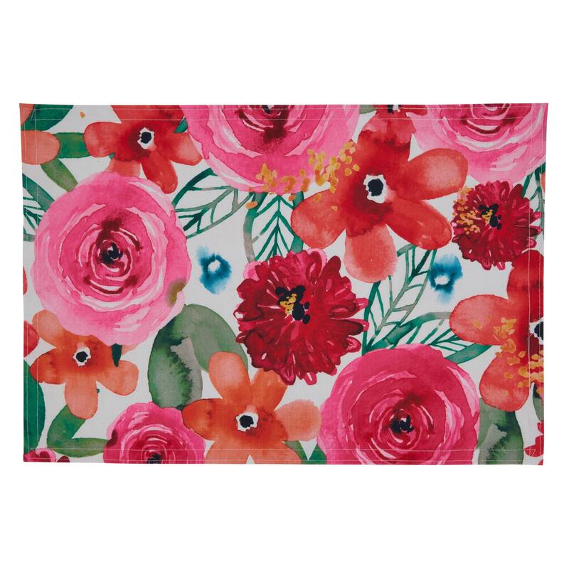 Floral Design Placemats (Set of 4)