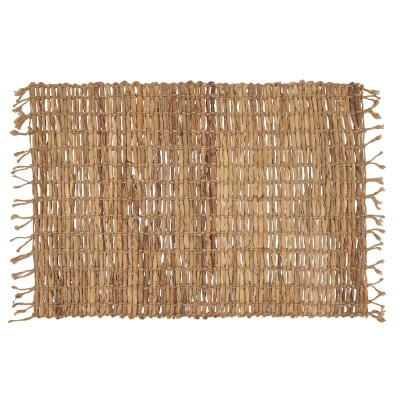 Table Mats With Water Hyacinth Design (Set of 4)