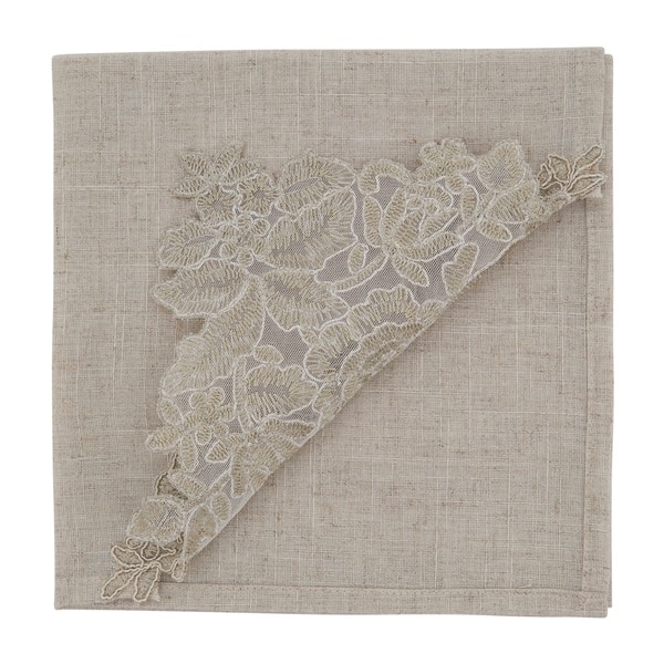 Sofia Embroidered Placemat and Napkin