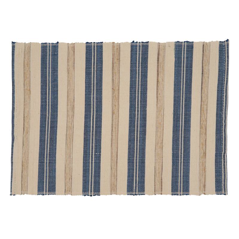 Striped Design Placemats (Set of 4)