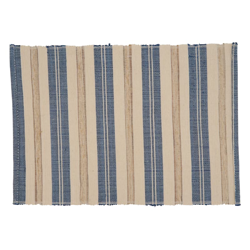 Striped Design Placemats (Set of 4)