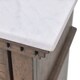 preview thumbnail 3 of 3, Sasha Cognac Marble Top 7-Drawer Dresser by Greyson Living