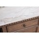 preview thumbnail 2 of 3, Sasha Cognac Marble Top 7-Drawer Dresser by Greyson Living