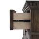 preview thumbnail 4 of 3, Sasha Cognac Marble Top 7-Drawer Dresser by Greyson Living