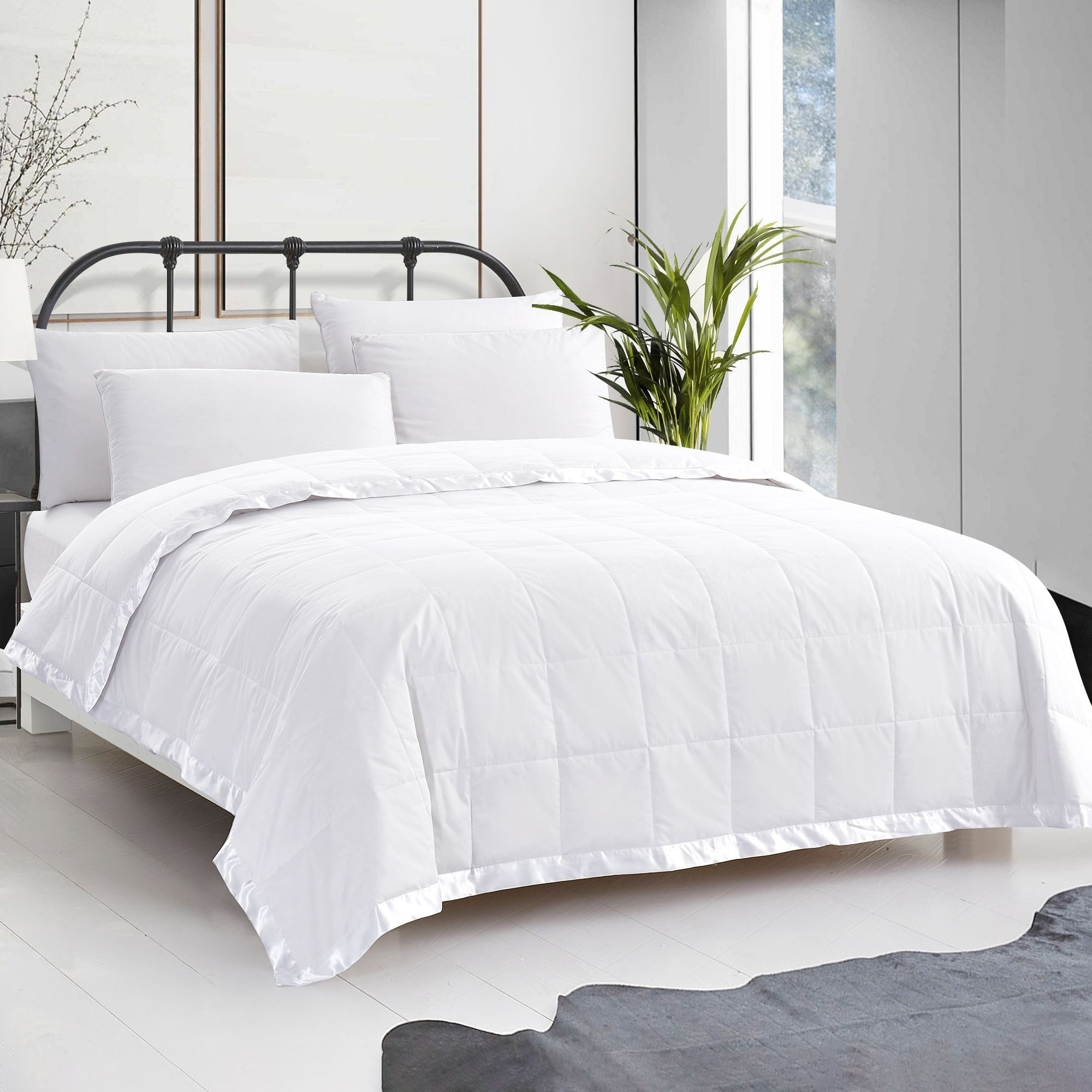 Shop Puredown White Year Round Down Alternative Duvet Insert