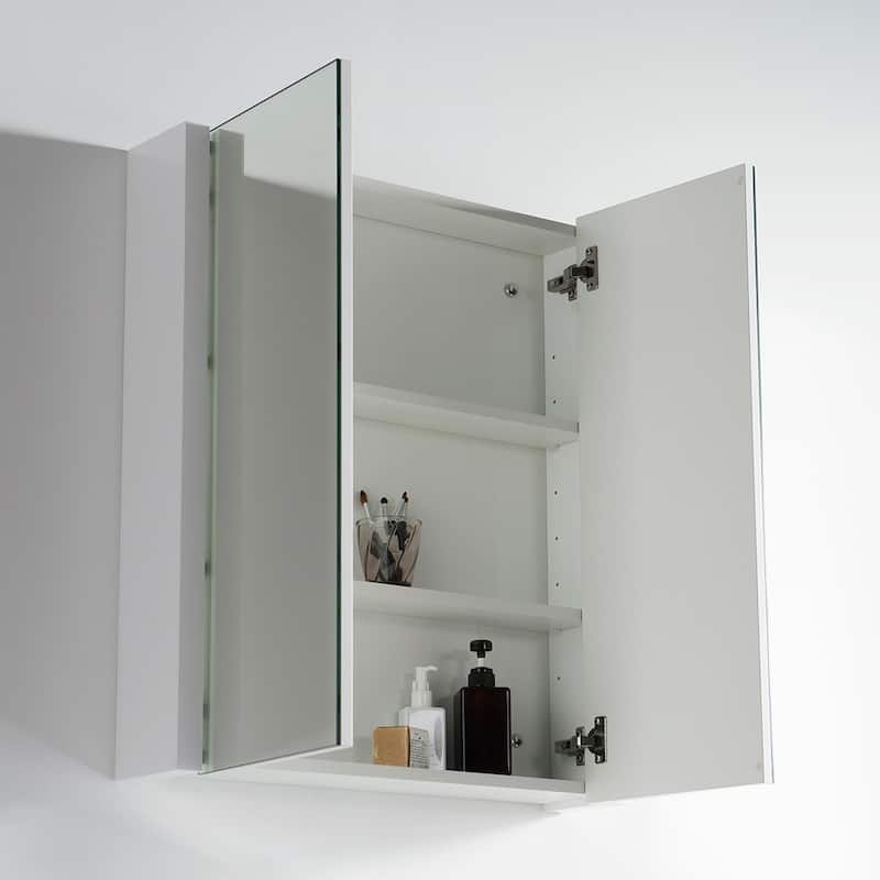 Solid Wood Luxury Wall-Mounted Vanity Set