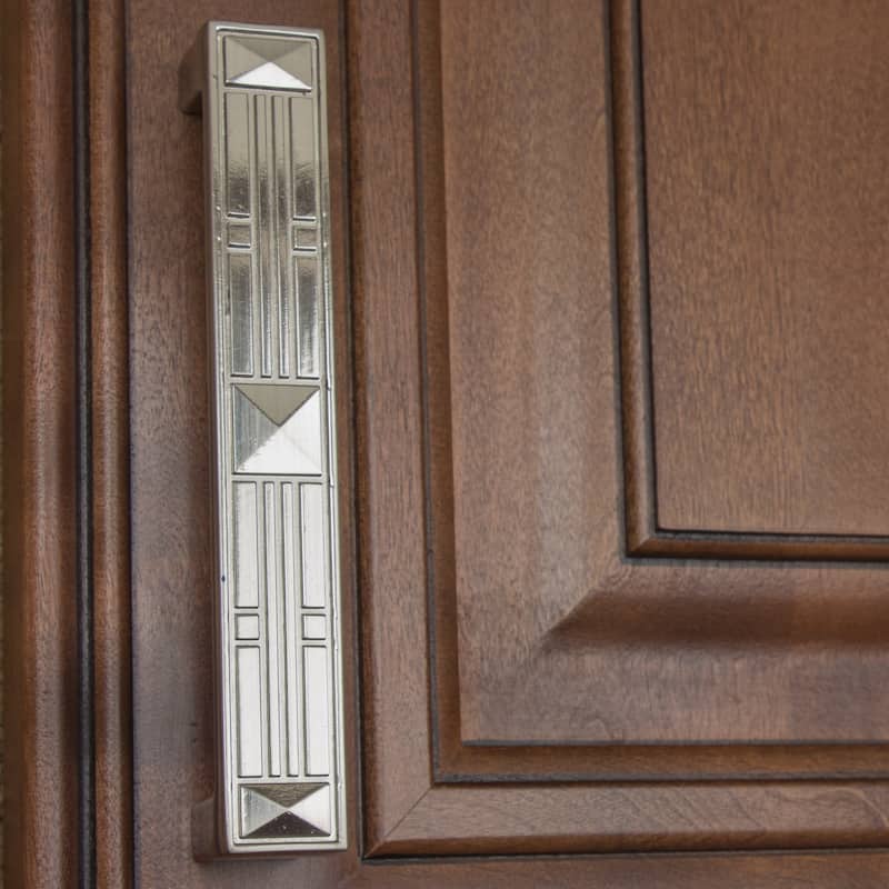 GlideRite 5-Pk 5 in. CC Satin Nickel Rectangle Craftsman Cabinet Pulls - Satin Nickel