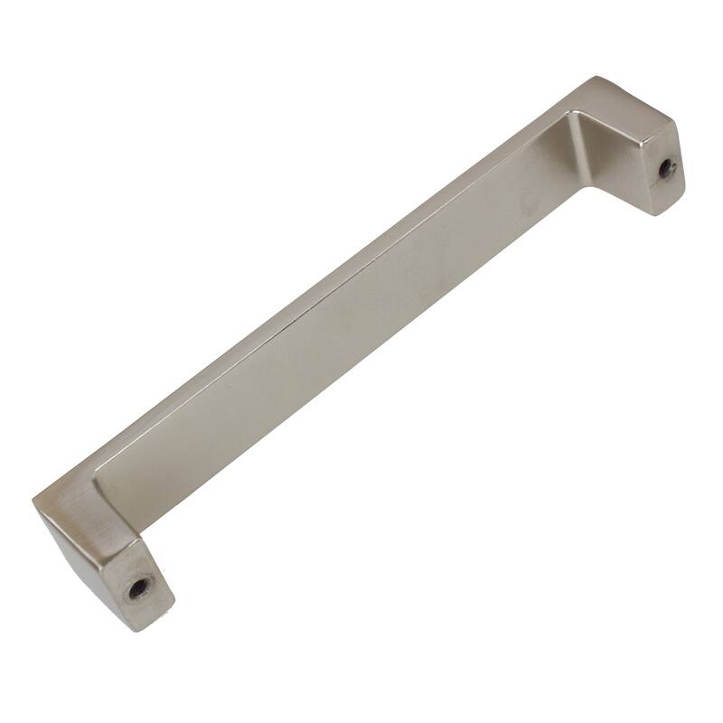GlideRite 5-Pk 5 in. CC Satin Nickel Rectangle Craftsman Cabinet Pulls - Satin Nickel