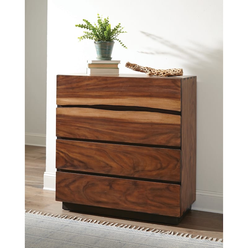 Capistrano Smokey Walnut 6-piece Platform Bedroom Set