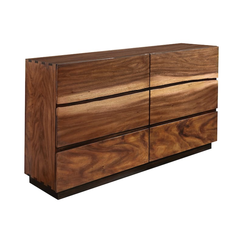 Capistrano Smokey Walnut 6-piece Platform Bedroom Set