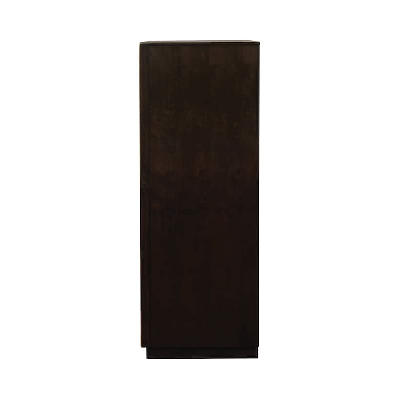Modesto Smoked Peppercorn and Grey 6-piece Panel Bedroom Set