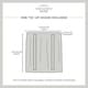 preview thumbnail 4 of 6, ATI Home Belgian Sheer Rod Pocket Tie Up Shade - 54X63