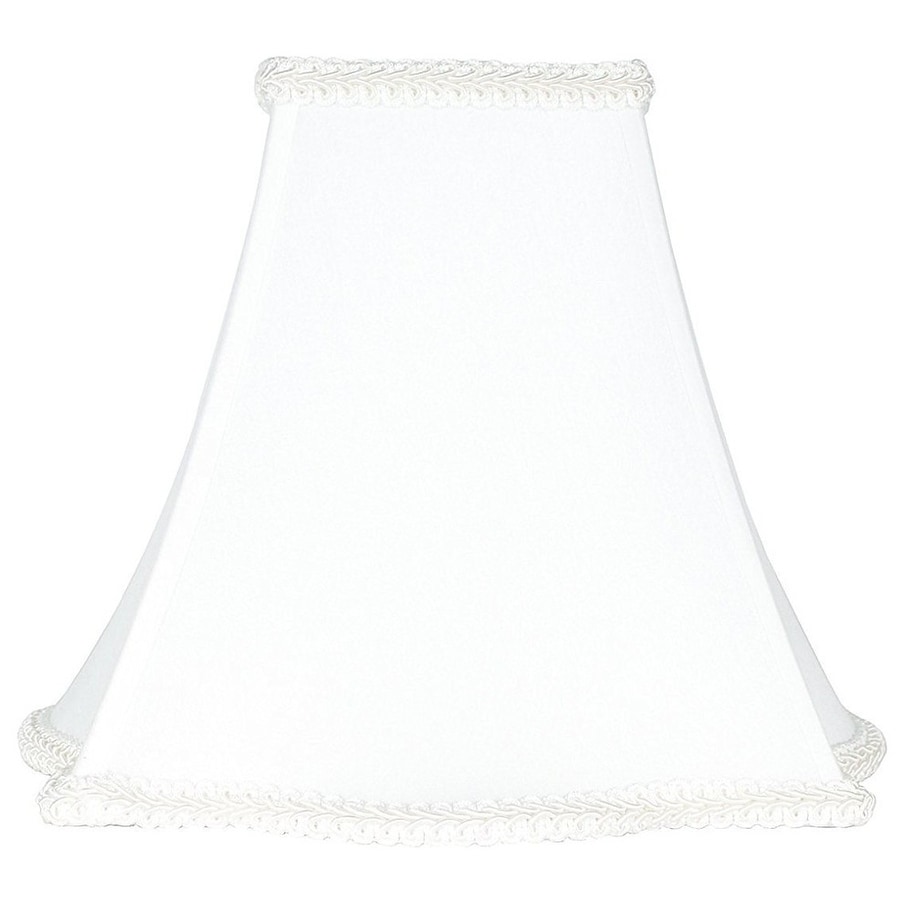 Scalloped Box Lamp Shade, 5" Top, 12" Bottom, 10" Height
