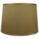 preview thumbnail 8 of 6, French Drum Lamp Shade, 12" Top, 14" Bottom, 10" Slant Gold