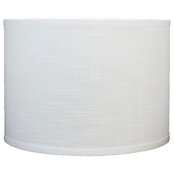 Classic Drum Linen Lamp Shade 8 To 16 Bottom Size Overstock 30786023