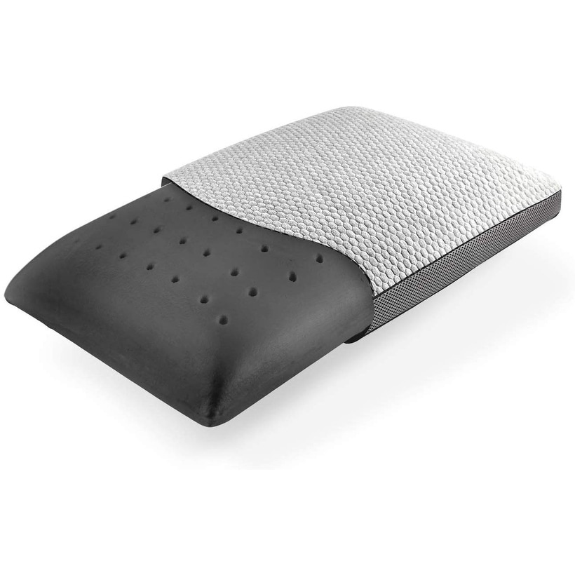 CYLEN Home-Memory Foam Rayon Made from Bamboo Charcoal Infused Ventilated  Orthopedic Seat Cushion for Car and Wheel Chair - Washable & Breathable