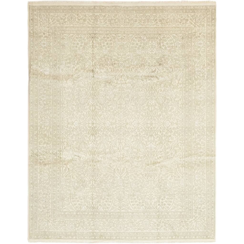 Jaipur Modern Beige Area Rug - 8' 0" x 10' 2"