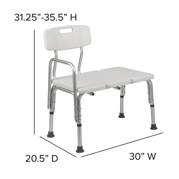 transfer bench adjustable