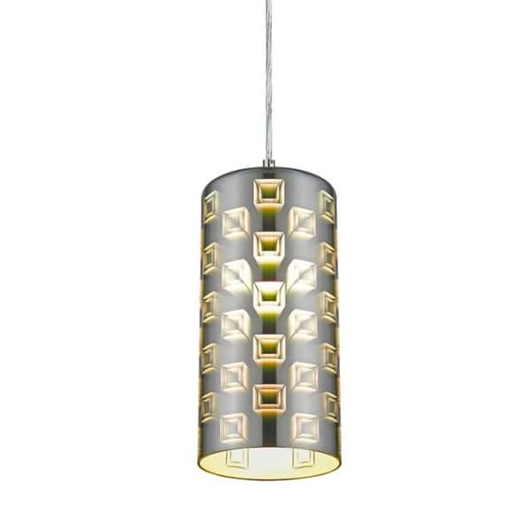 slide 2 of 3, Rickard 1 - Light Single Cylinder Pendant N/A
