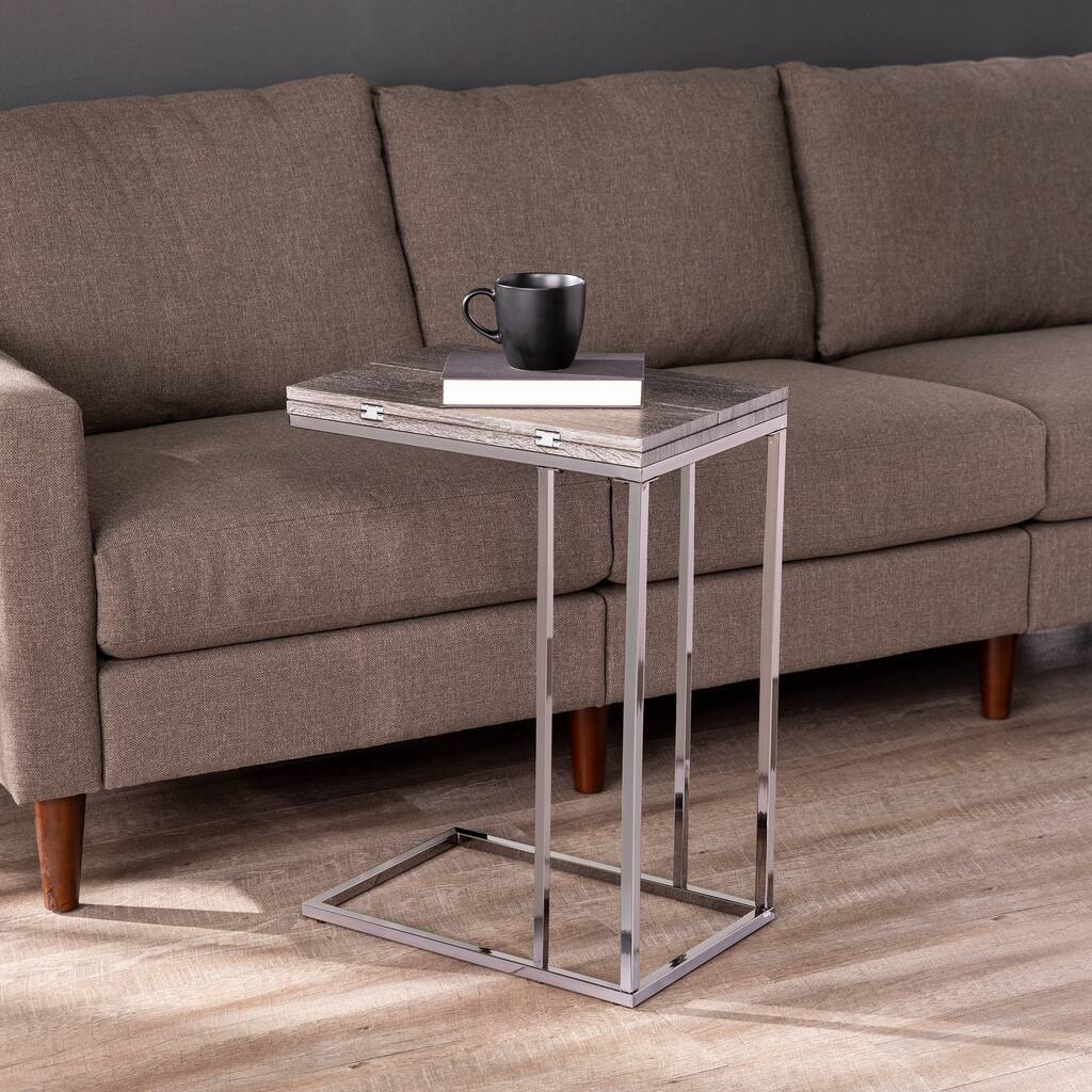 SEI Furniture Calyer Expandable C-Table