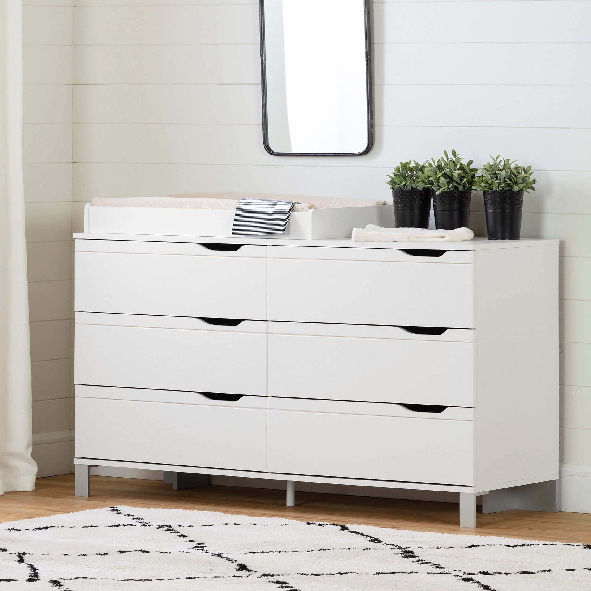 6 drawer changing table