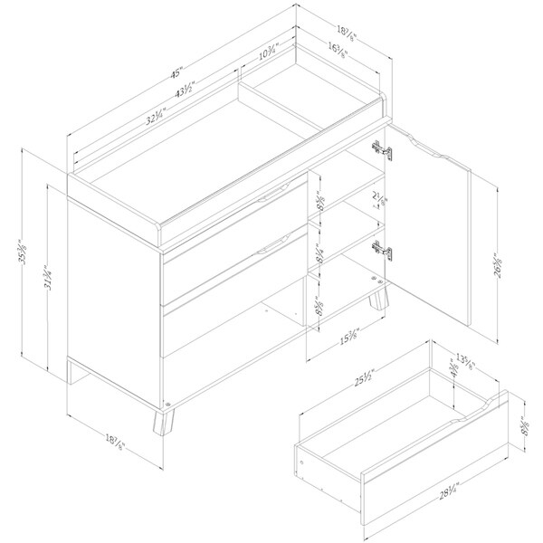 kanagane changing table