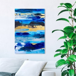 Wynwood Studio 'to The Sea Ii' Abstract Wall Art Canvas Print Paint 