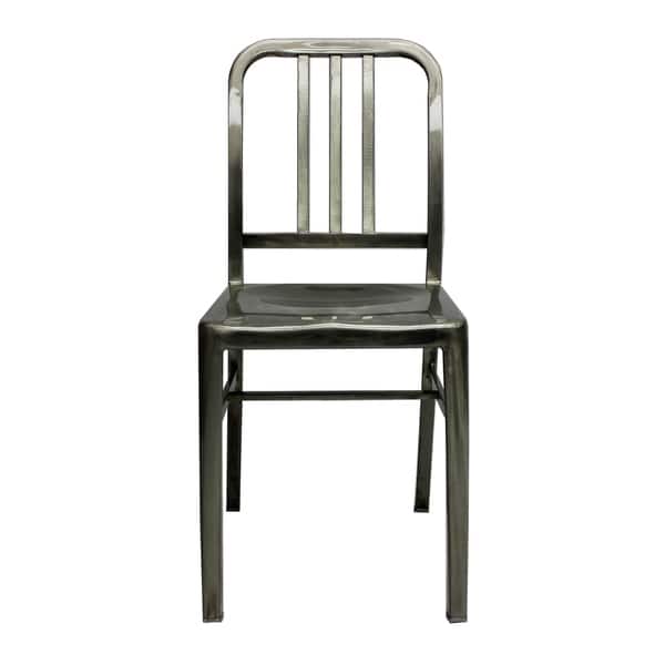 Navy dining chair, made of stainless steel, set of 2 Bed Bath