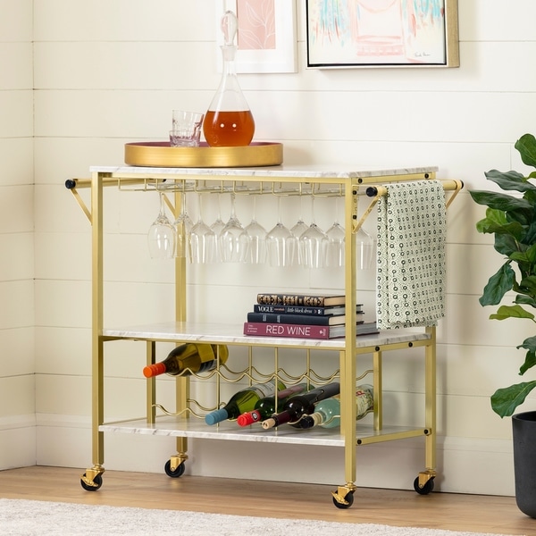 Glam Bar Cart Furniture Shop Our Best Home Goods Deals Online