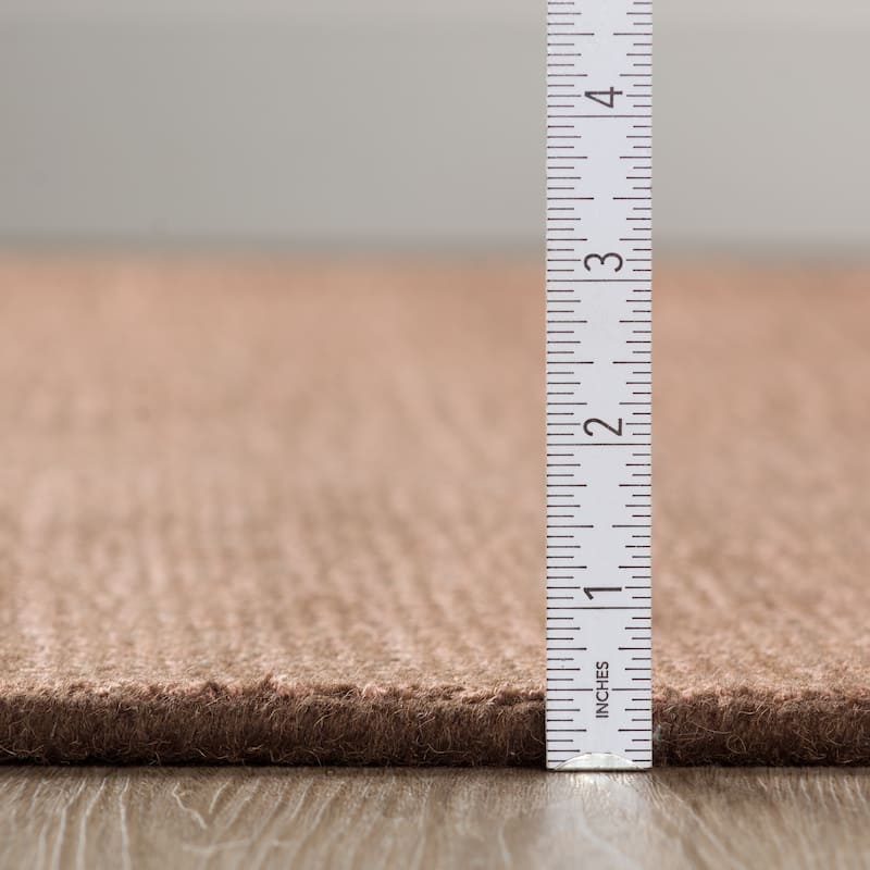 Addison Garrett Solid Blue Area Rug