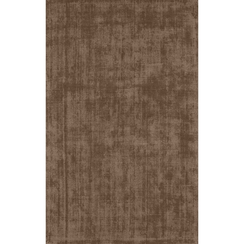 Addison Garrett Solid Blue Area Rug - 3'6"X5'6" - Earth/Navy - Rectangle