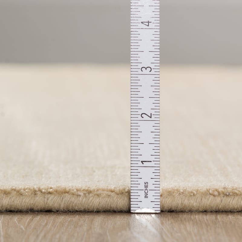 Addison Garrett Solid Blue Area Rug