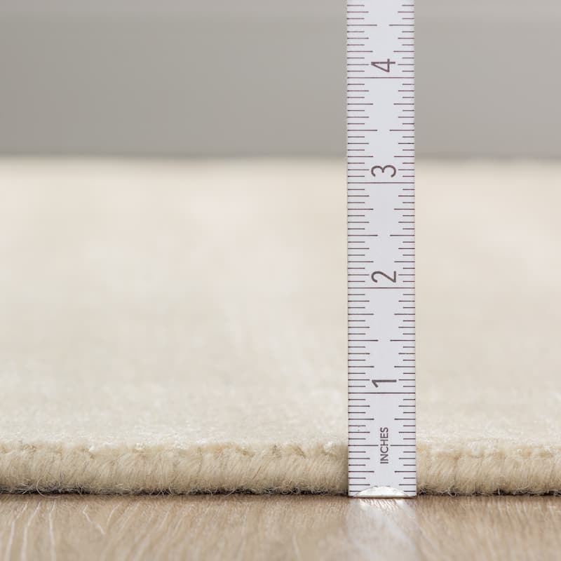 Addison Garrett Solid Blue Area Rug