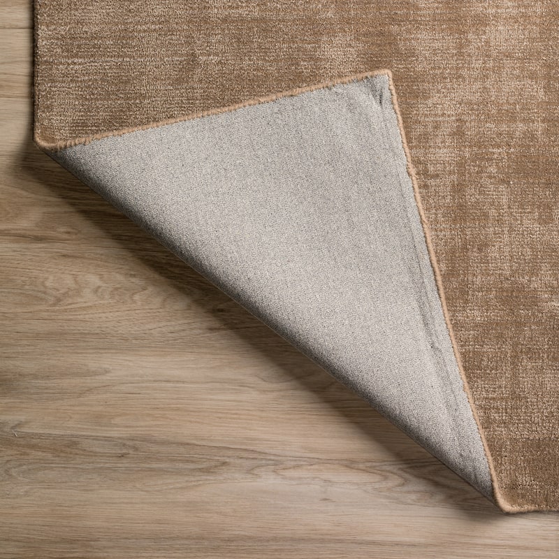 Addison Garrett Solid Blue Area Rug
