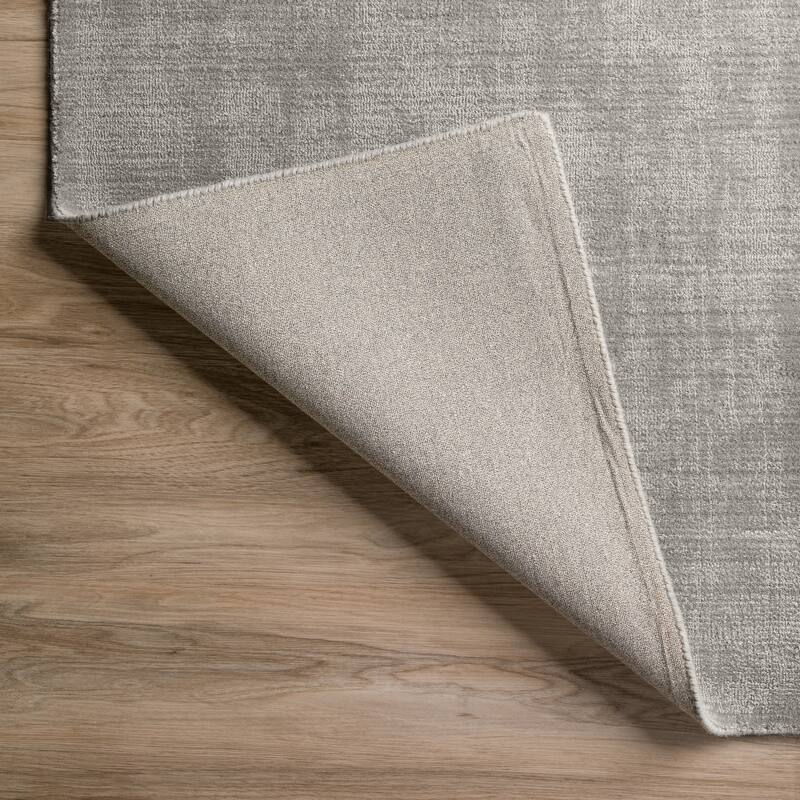 Addison Garrett Solid Blue Area Rug