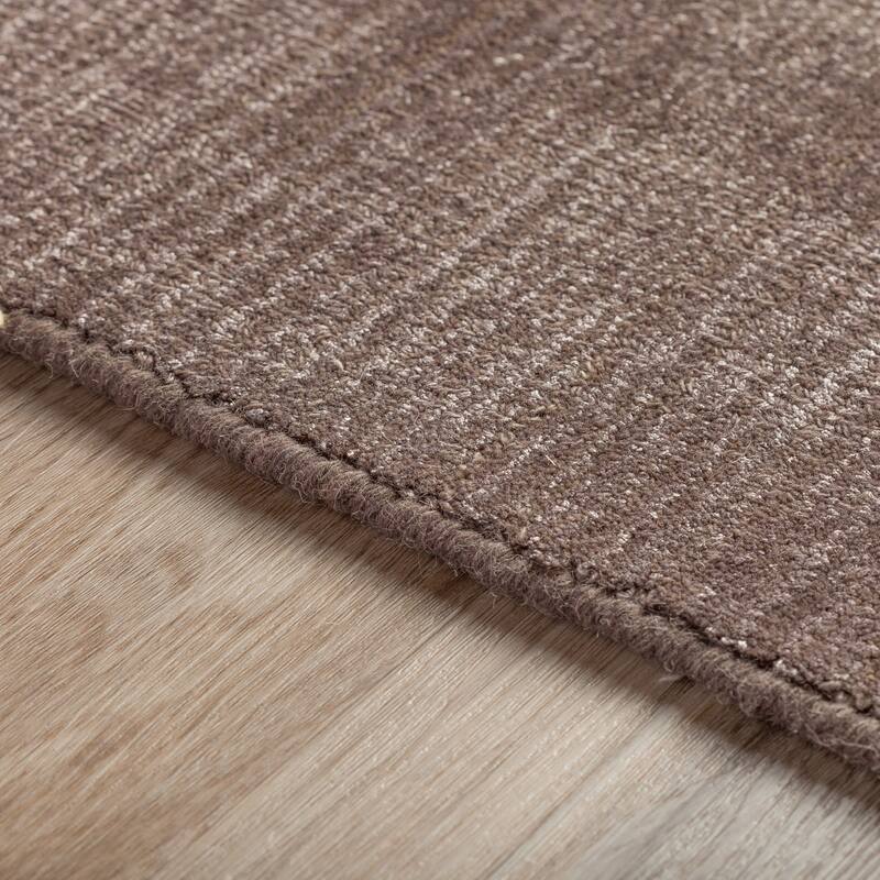 Addison Garrett Solid Blue Area Rug