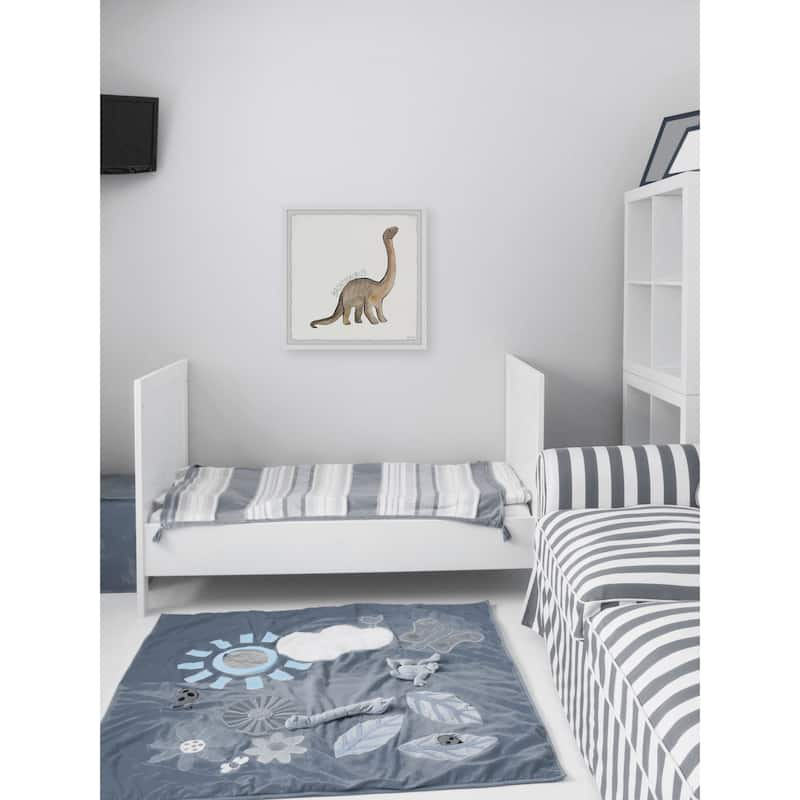 'brontosaurus' Framed Painting Print - Bed Bath & Beyond - 30802548