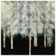 preview thumbnail 2 of 7, Treeline Abstract Wall Art Printed on Tempered Glass & Silver Leaf