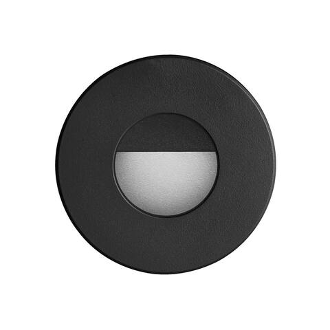 3LT Round Pendant, Clear Frosted Gls