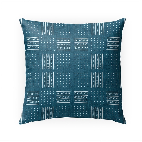 TEAL BASIN Indoor|Outdoor Pillow By Becky Bailey - 18X18