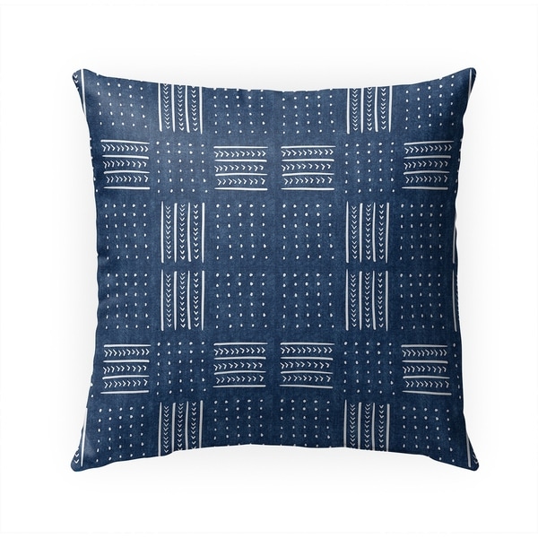 INDIGO BASIN Indoor|Outdoor Pillow By Becky Bailey - 18X18