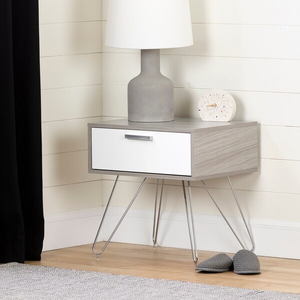 South Shore Slendel 1-Drawer Nightstand